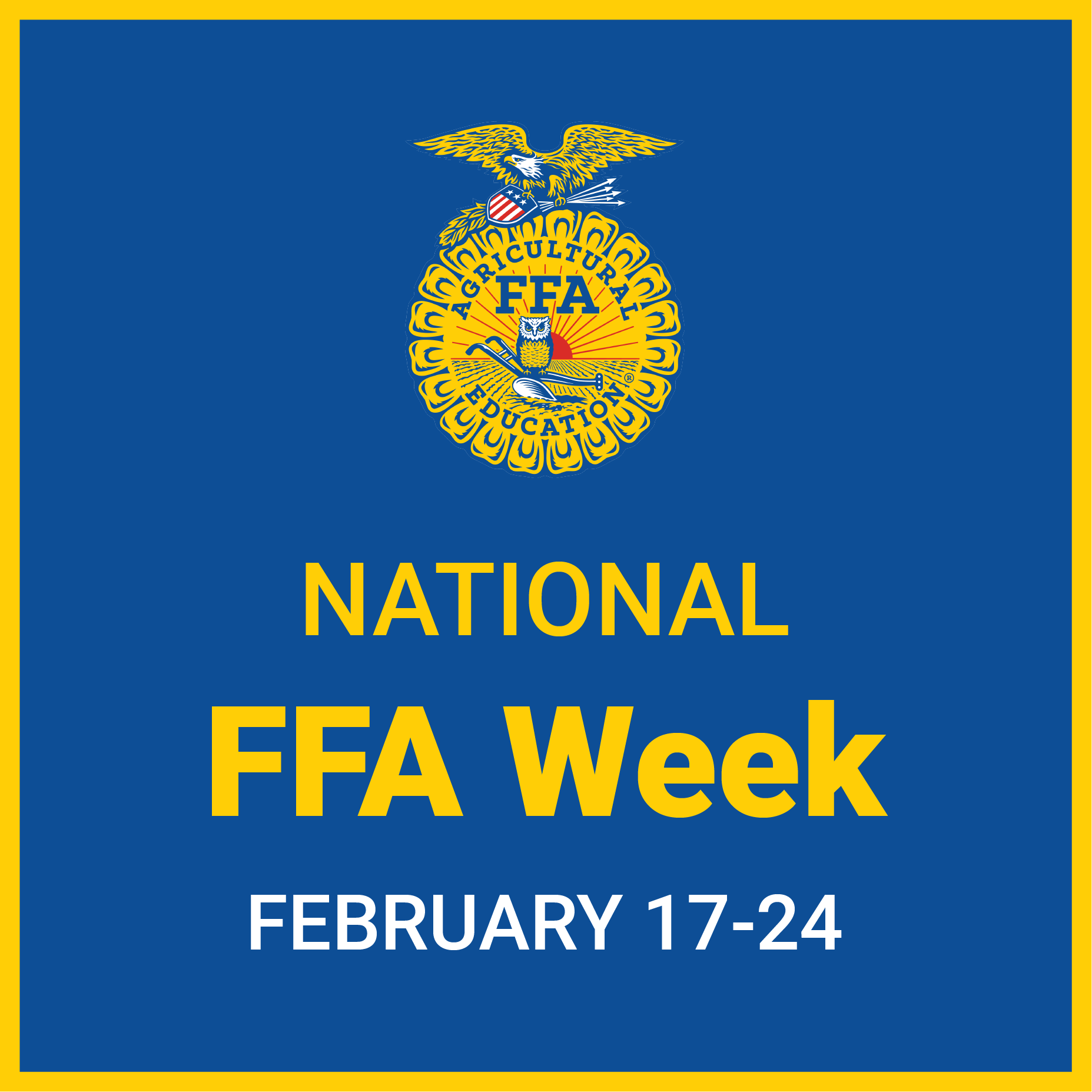It’s National FFA Week! Patrick Windhorst